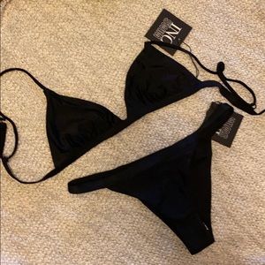 Inc swim black bikini. Brand new